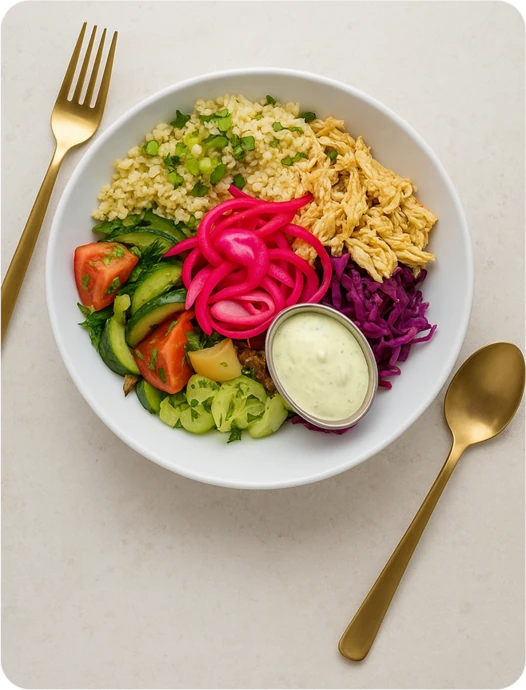 اختيارات الشيف meal background